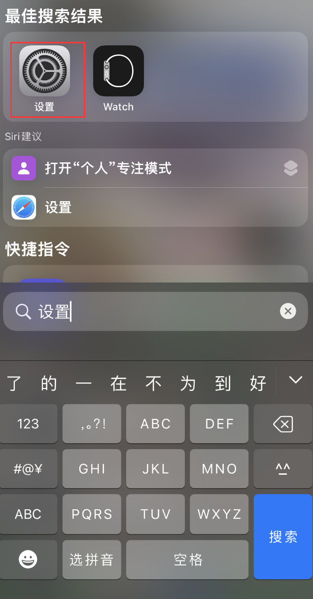 陈巴尔虎苹果手机维修分享：iPhone 找不到“设置”或“App Store”怎么办？ 