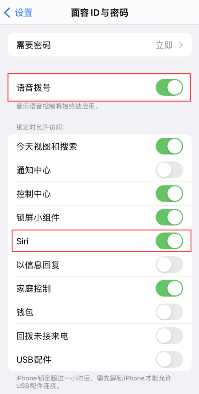 陈巴尔虎苹果维修网点分享不解锁 iPhone 的情况下通过 Siri 拨打电话的方法 