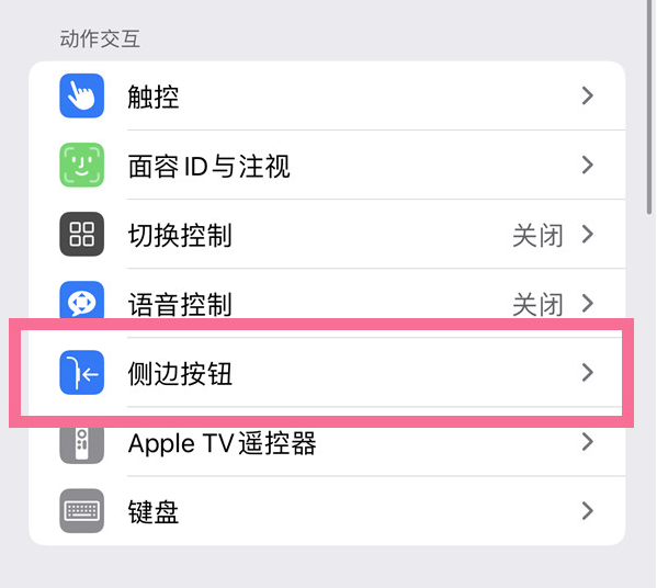 陈巴尔虎苹果14维修店分享iPhone14 Plus侧键双击下载功能关闭方法 