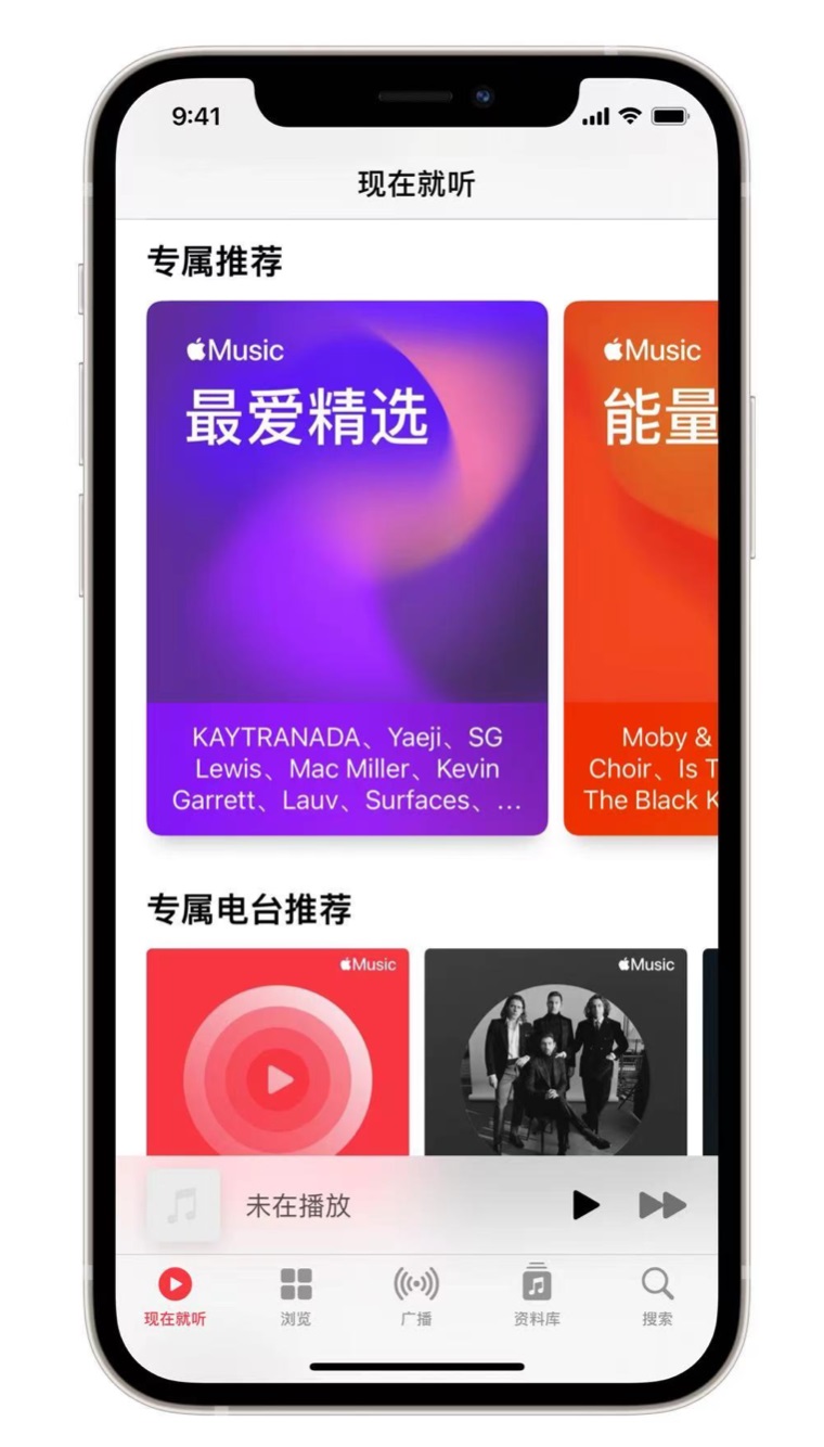 陈巴尔虎苹果手机维修分享iOS 14.5 Apple Music 新功能 